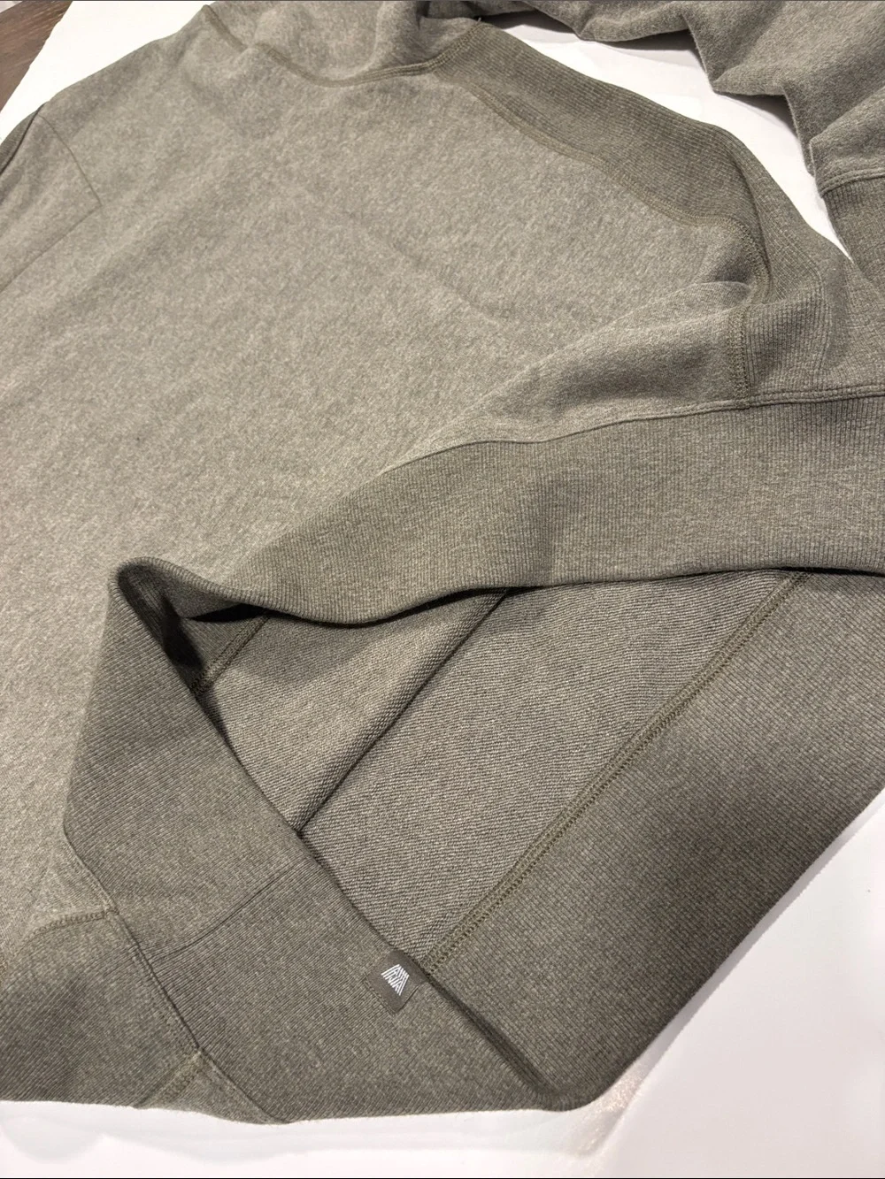 Mack Weldon Sage Heather Crewneck Sweatshirt